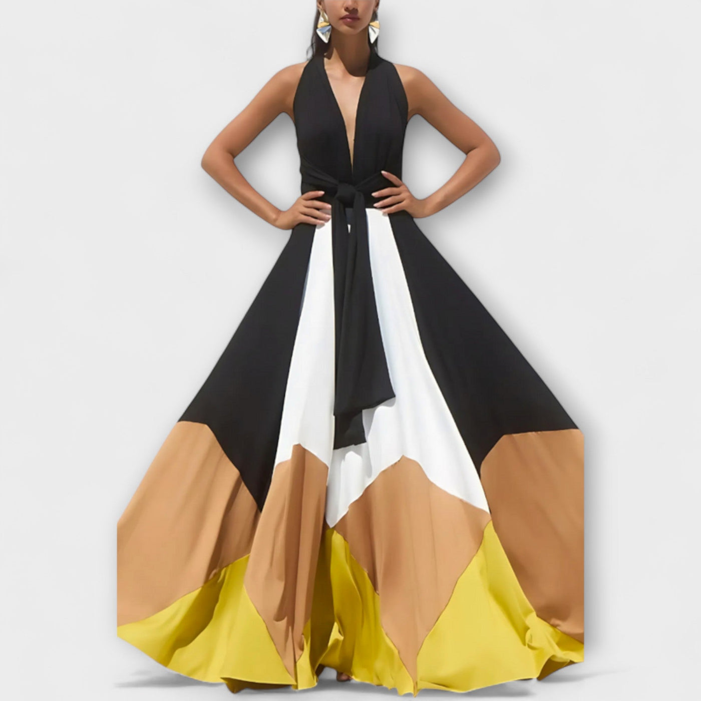 עדי | שמלת זרימה אלגנטית מבד רך ונושם