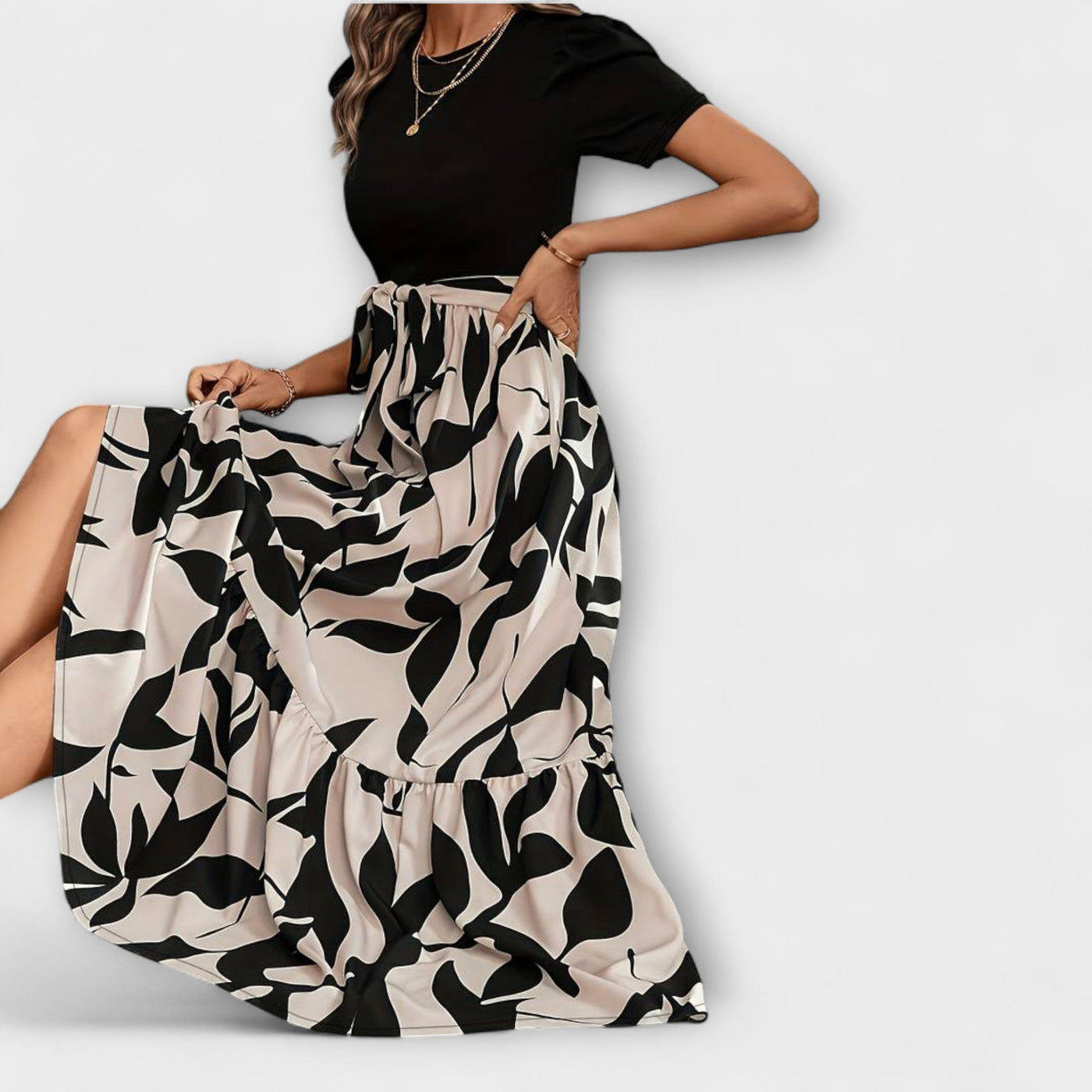 אביגיל | שמלת פרחים קלילה ונשית