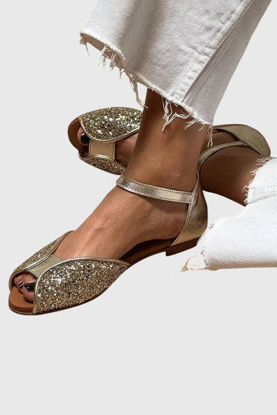 שירלי - מוקסינים מחודדים עם גדילים