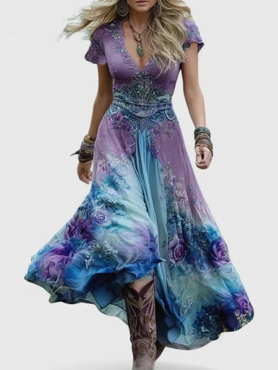 סידנה - שמלת מקסי אלגנטית