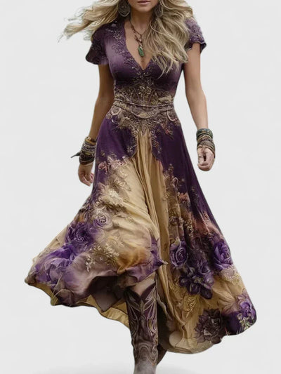 סידנה - שמלת מקסי אלגנטית