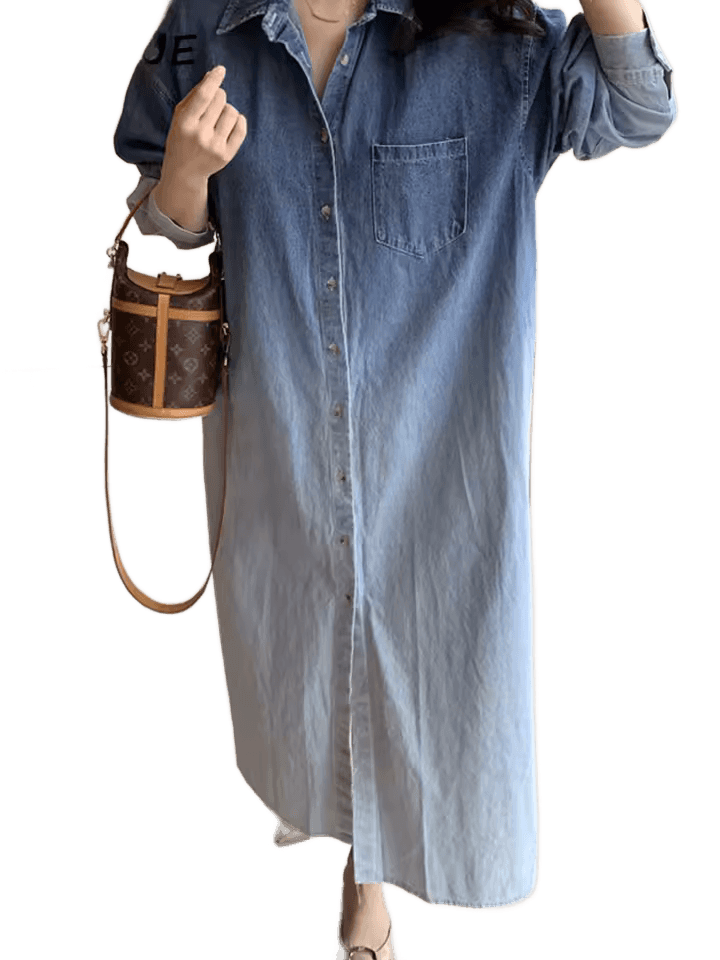 Amar Smadar - שמלת ג'ינס יוקרתית ונשית