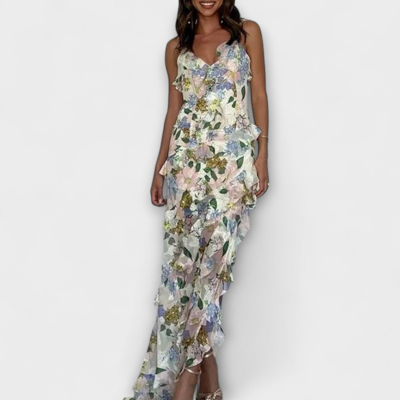 טליה | שמלת שכבות רומנטית עם תנועה מהפנטת