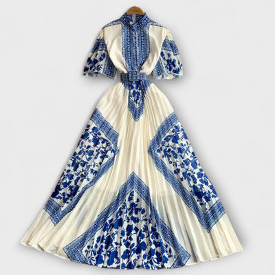 רינה | שמלת שיפון אלגנטית ונשית בהשראה וינטג’