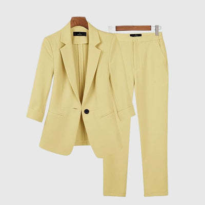 Amar Yasmin - סט דו-חלקי של בלייזר ומכנסיים