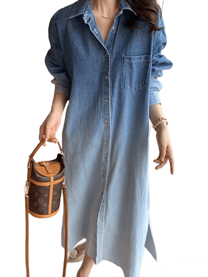 Amar Smadar - שמלת ג'ינס יוקרתית ונשית