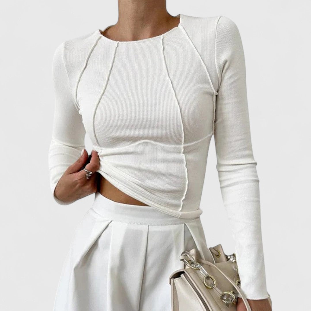 רוזמינדה - חולצת שרוולים ארוכים נוחה