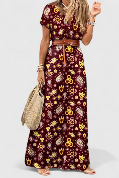 מילרינה - שמלת בגזרת A אלגנטית