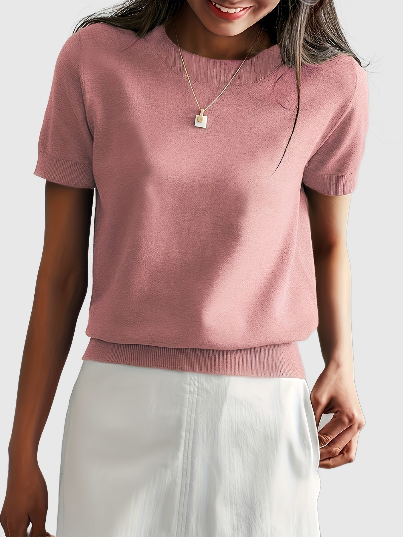 Amar™ Hila - חולצת טי שירט קז'ואל בעלת גמישות גבוהה