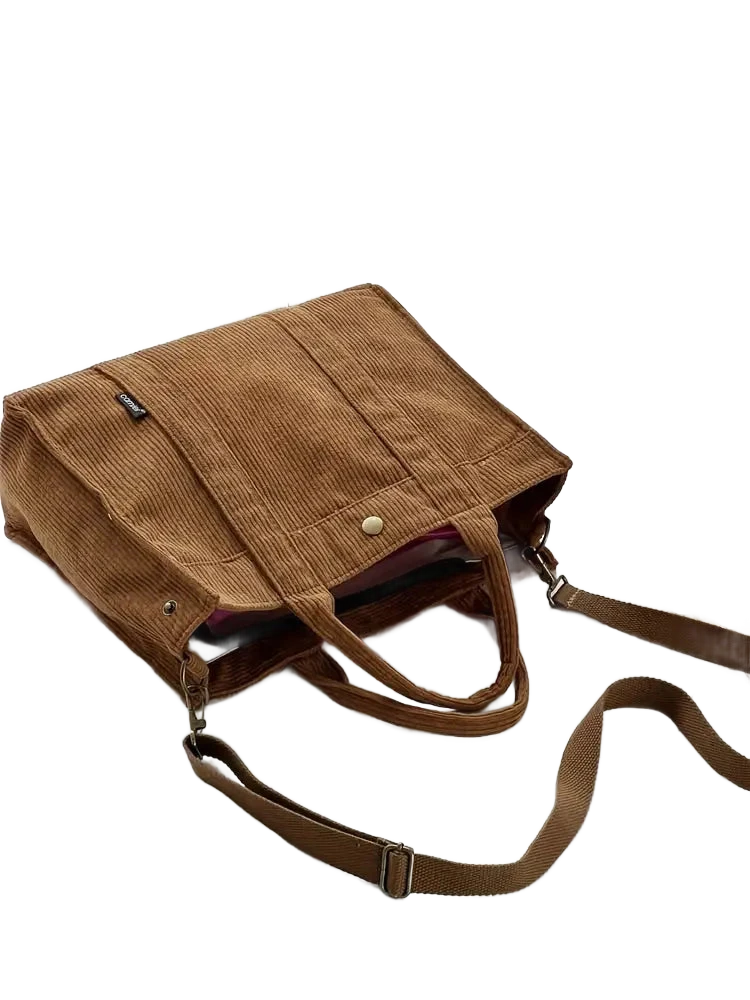 Amar™ Chaya - תיק טוט קנבס קורדורוי