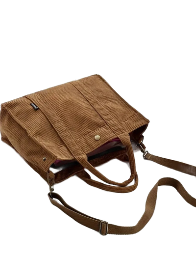 Amar™ Chaya - תיק טוט קנבס קורדורוי