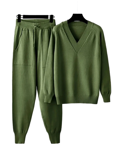 Amar™ Hannah - סט חולצה ארוכה ומכנסיים