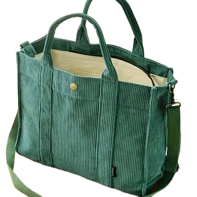 Amar™ Chaya - תיק טוט קנבס קורדורוי