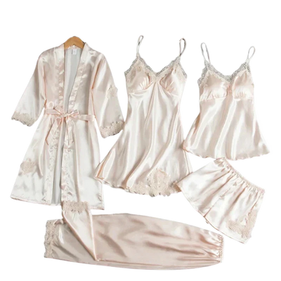 Amar Dvora – סט סאטן חלומי ב-5 חלקים