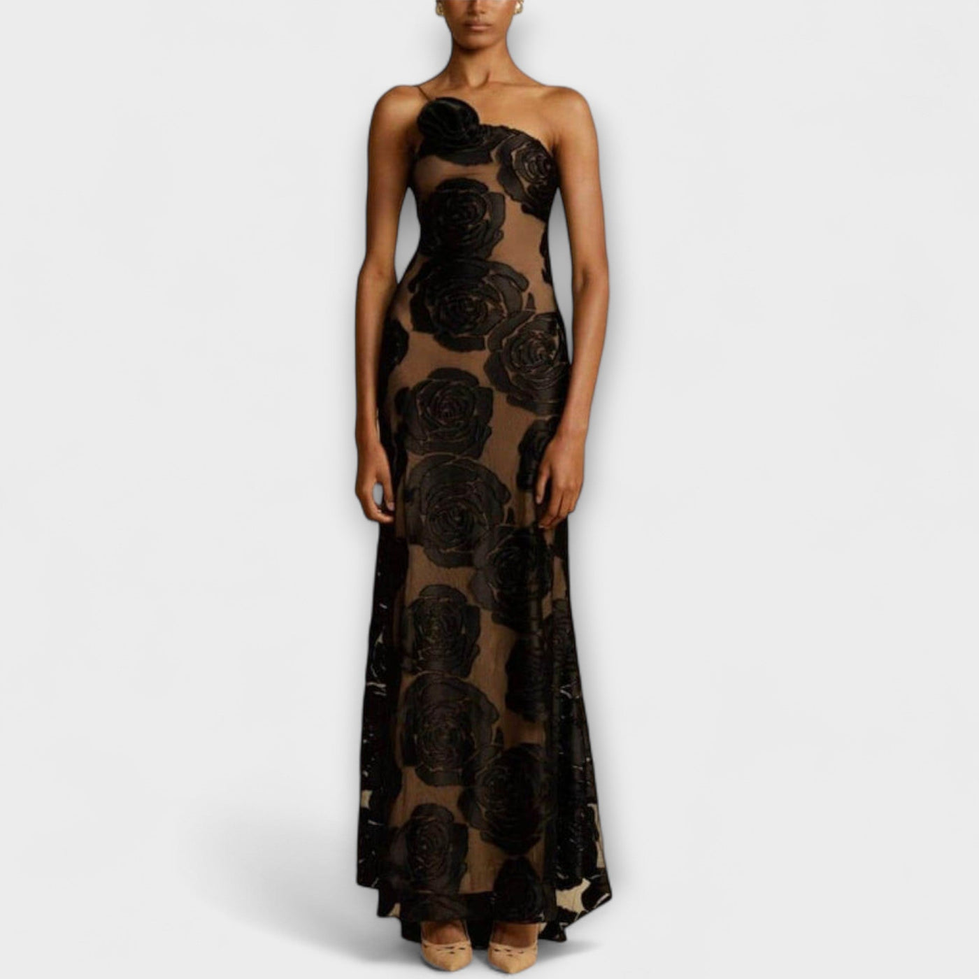 מירי | שמלת מקסי פרחונית קלאסית ונשית