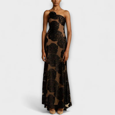 מירי | שמלת מקסי פרחונית קלאסית ונשית