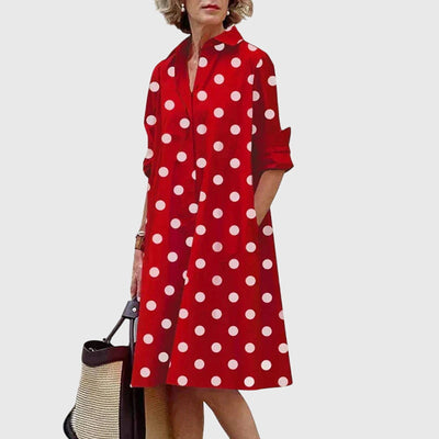 פייג' - שמלה אלגנטית עם כיסים