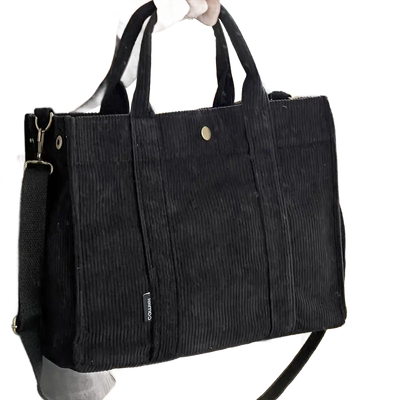 Amar™ Chaya - תיק טוט קנבס קורדורוי