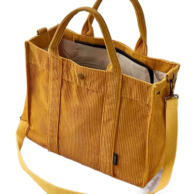 Amar™ Chaya - תיק טוט קנבס קורדורוי