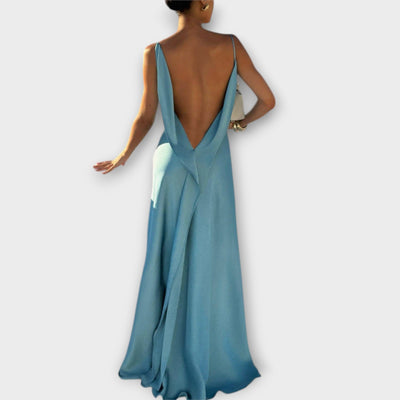 יערה | שמלת סאטן אלגנטית ונשית