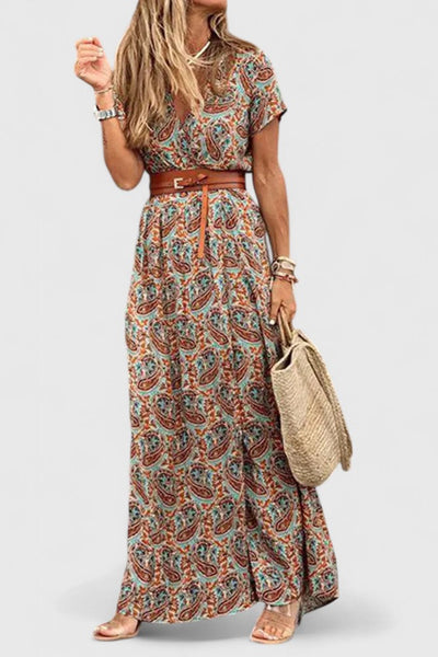 מילרינה - שמלת בגזרת A אלגנטית