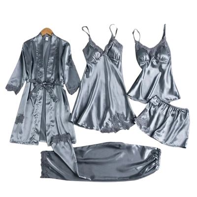 Amar Dvora – סט סאטן חלומי ב-5 חלקים