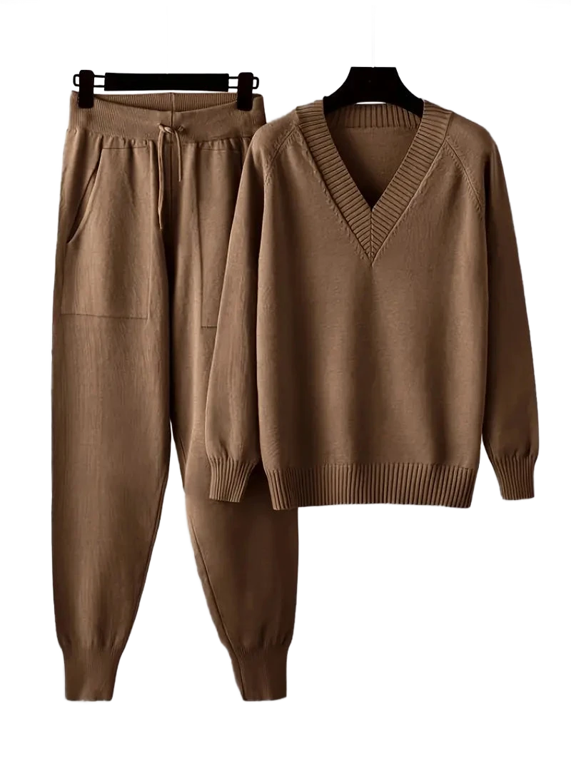 Amar™ Hannah - סט חולצה ארוכה ומכנסיים