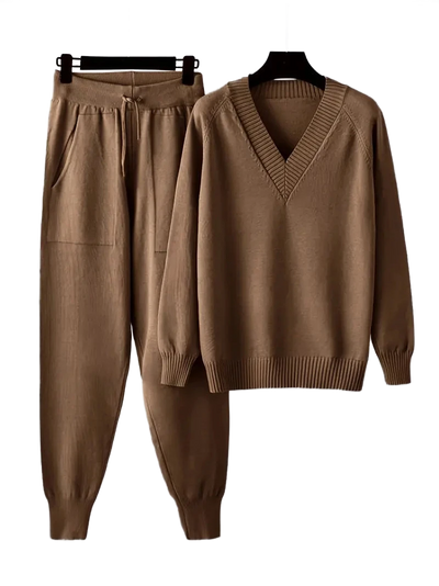 Amar™ Hannah - סט חולצה ארוכה ומכנסיים