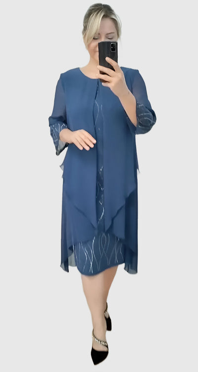 Amar™ Ayala - שמלת מעטפת אלגנטית