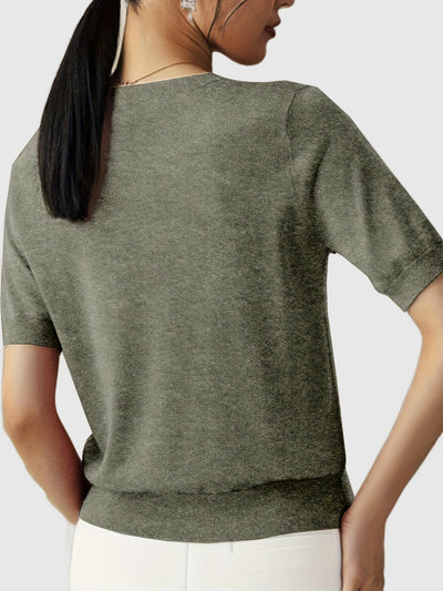 Amar™ Hila - חולצת טי שירט קז'ואל בעלת גמישות גבוהה