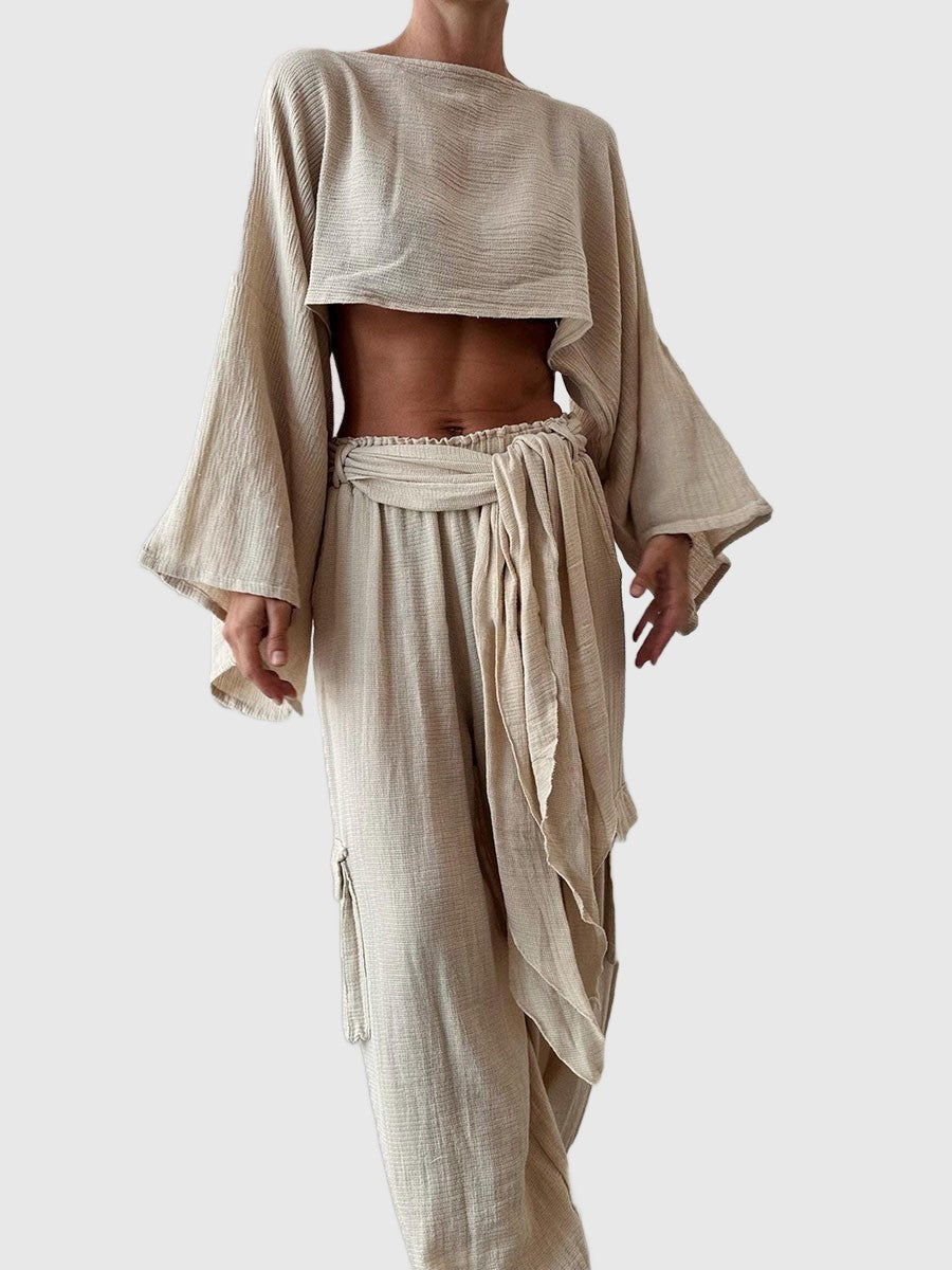 Amar™ Aya - סט פשתן דו־חלקי