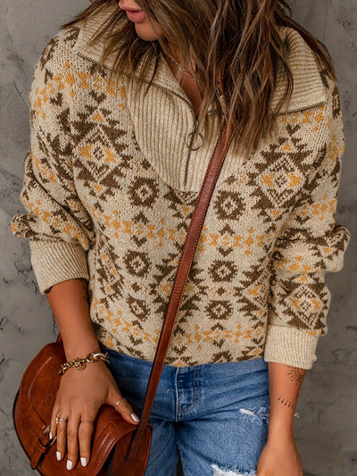 קאז'ואל™ | סוודר סרוג לנשים