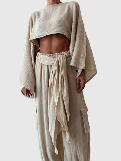 Amar™ Aya - סט פשתן דו־חלקי