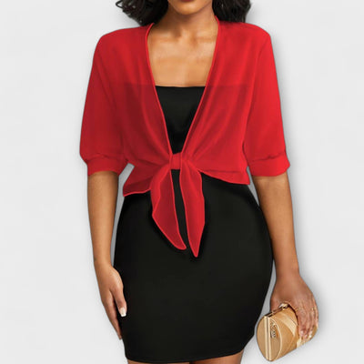 אוליביה - חולצה עם חזית פתוחה - נוחות ואלגנטיות