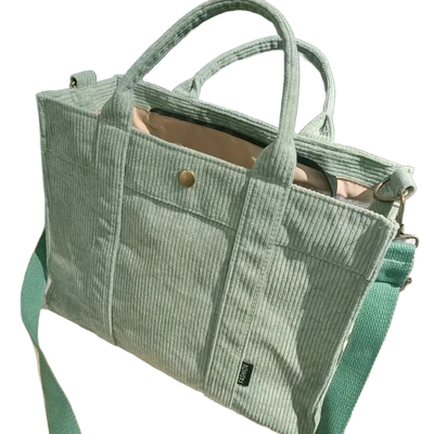 Amar™ Chaya - תיק טוט קנבס קורדורוי