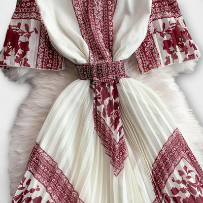 רינה | שמלת שיפון אלגנטית ונשית בהשראה וינטג’