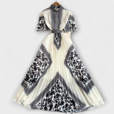 רינה | שמלת שיפון אלגנטית ונשית בהשראה וינטג’