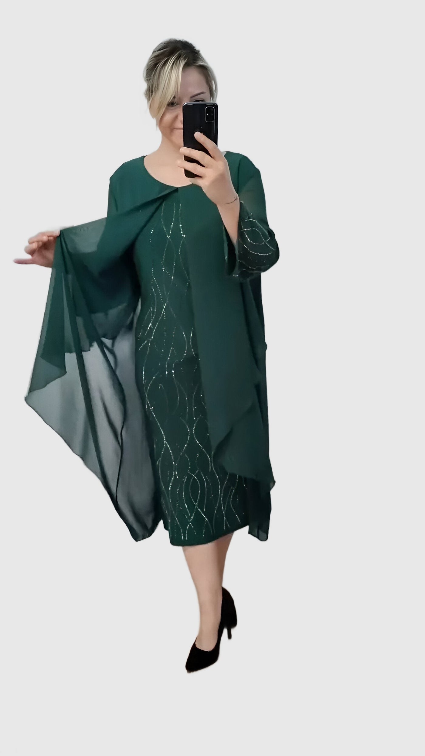 Amar™ Ayala - שמלת מעטפת אלגנטית