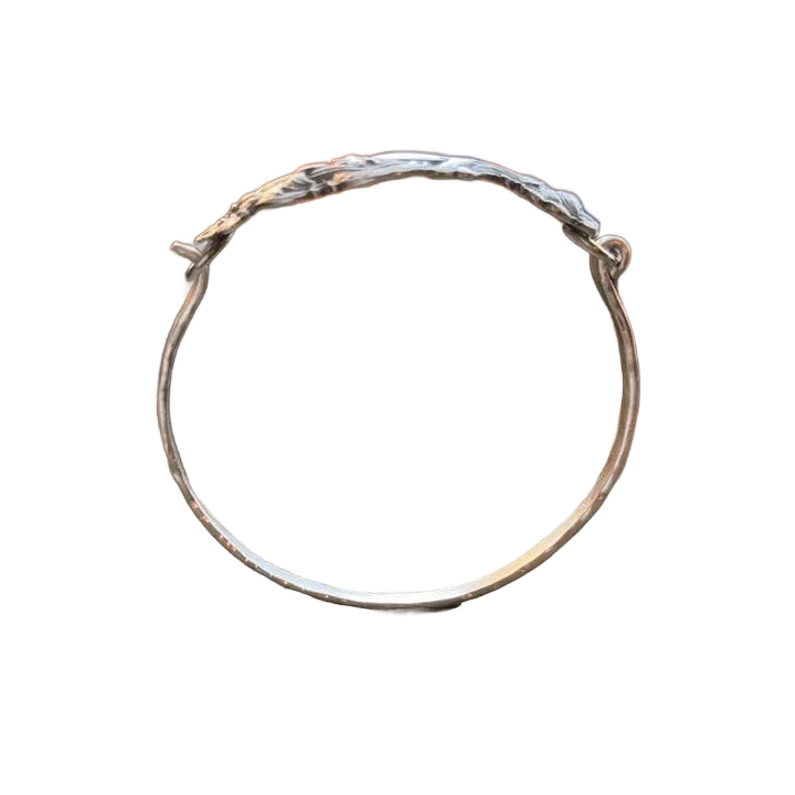 Amar™ Orly - צמיד כסף וינטג' חריטת פרחים