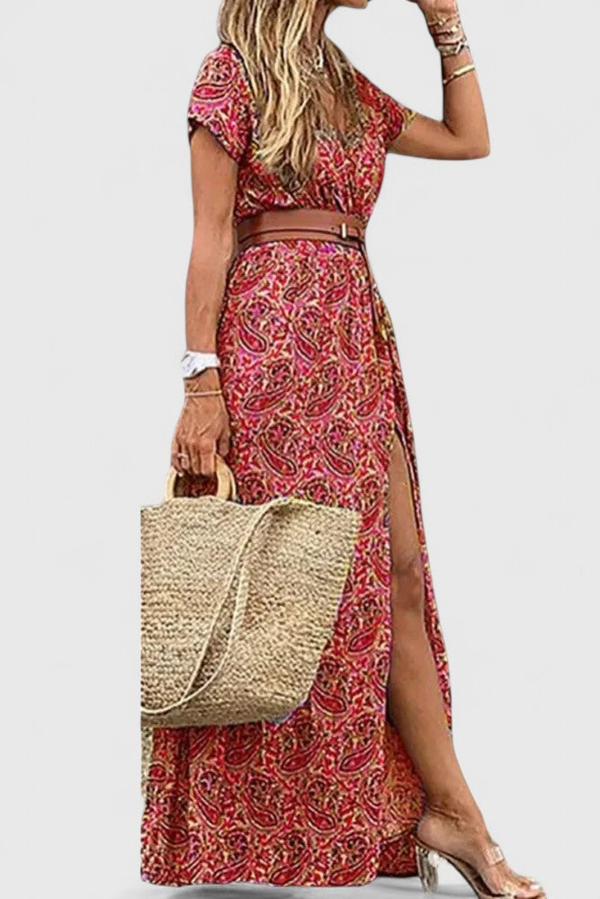 מילרינה - שמלת בגזרת A אלגנטית