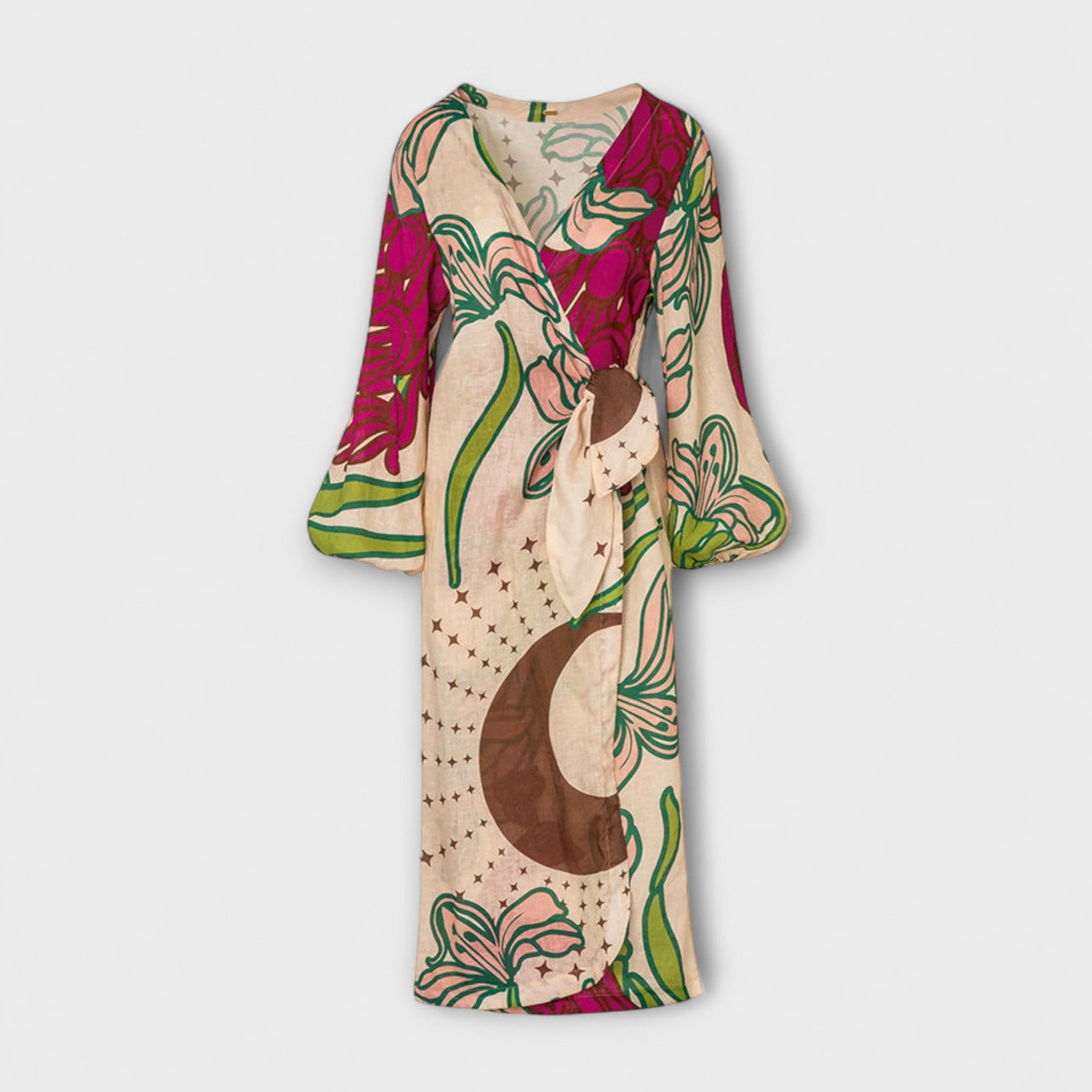 ורד | טוניקת פשתן קלילה לחופשה מושלמת