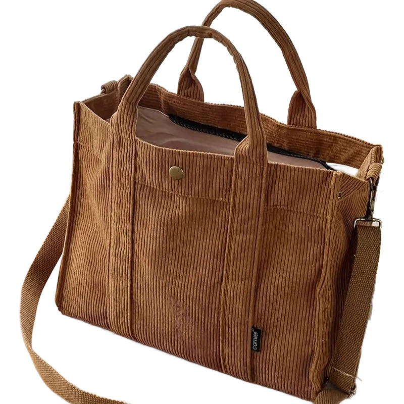 Amar™ Chaya - תיק טוט קנבס קורדורוי