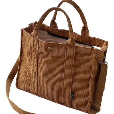 Amar™ Chaya - תיק טוט קנבס קורדורוי