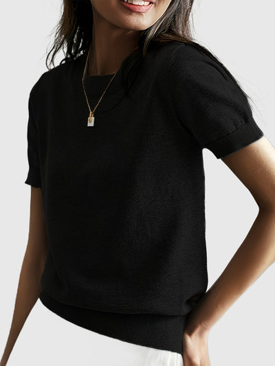 Amar™ Hila - חולצת טי שירט קז'ואל בעלת גמישות גבוהה