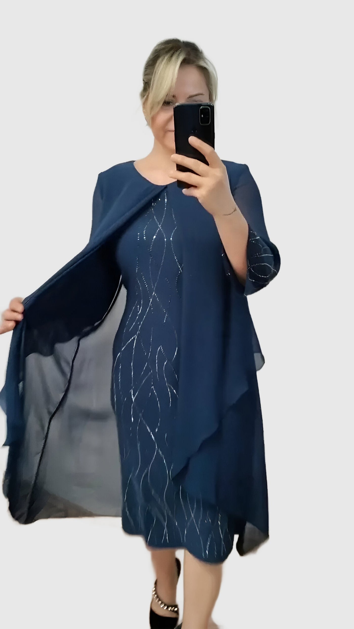 Amar™ Ayala - שמלת מעטפת אלגנטית