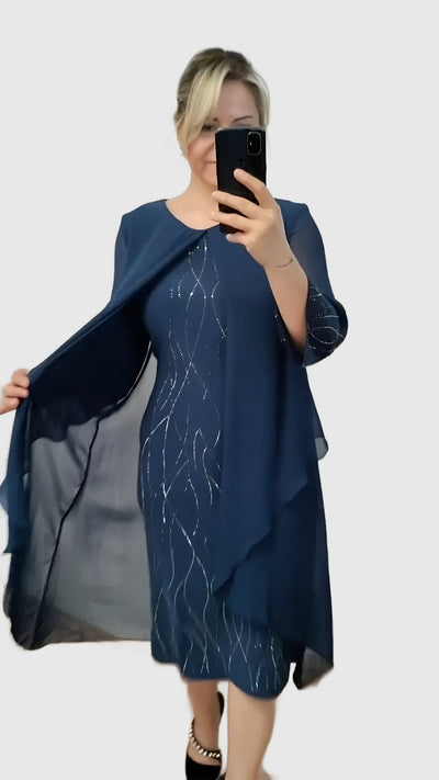 Amar™ Ayala - שמלת מעטפת אלגנטית