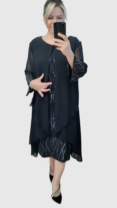 Amar™ Ayala - שמלת מעטפת אלגנטית