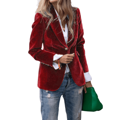 Amar Miriam - ז'קט קטיפה יוקרתי