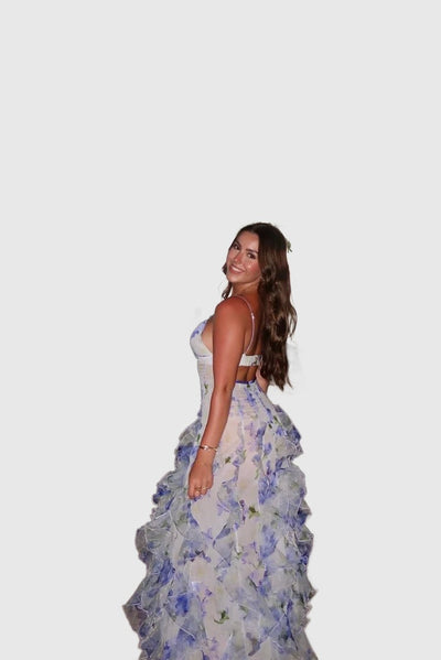 Amar Esther – שמלת מקסי אלגנטית עם קפלים