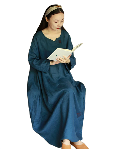 Amar Dina - שמלת מקסי יוקרתית ומרגיעה לנשים